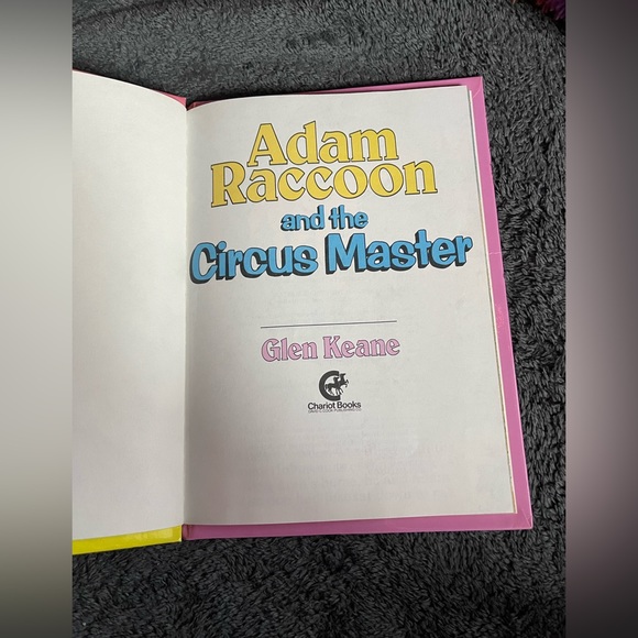 Christian Children Hardcover Book: Adam Raccoon and the Circus Master - Picture 2 of 7